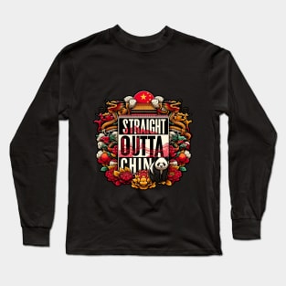 Straight Outta China Long Sleeve T-Shirt